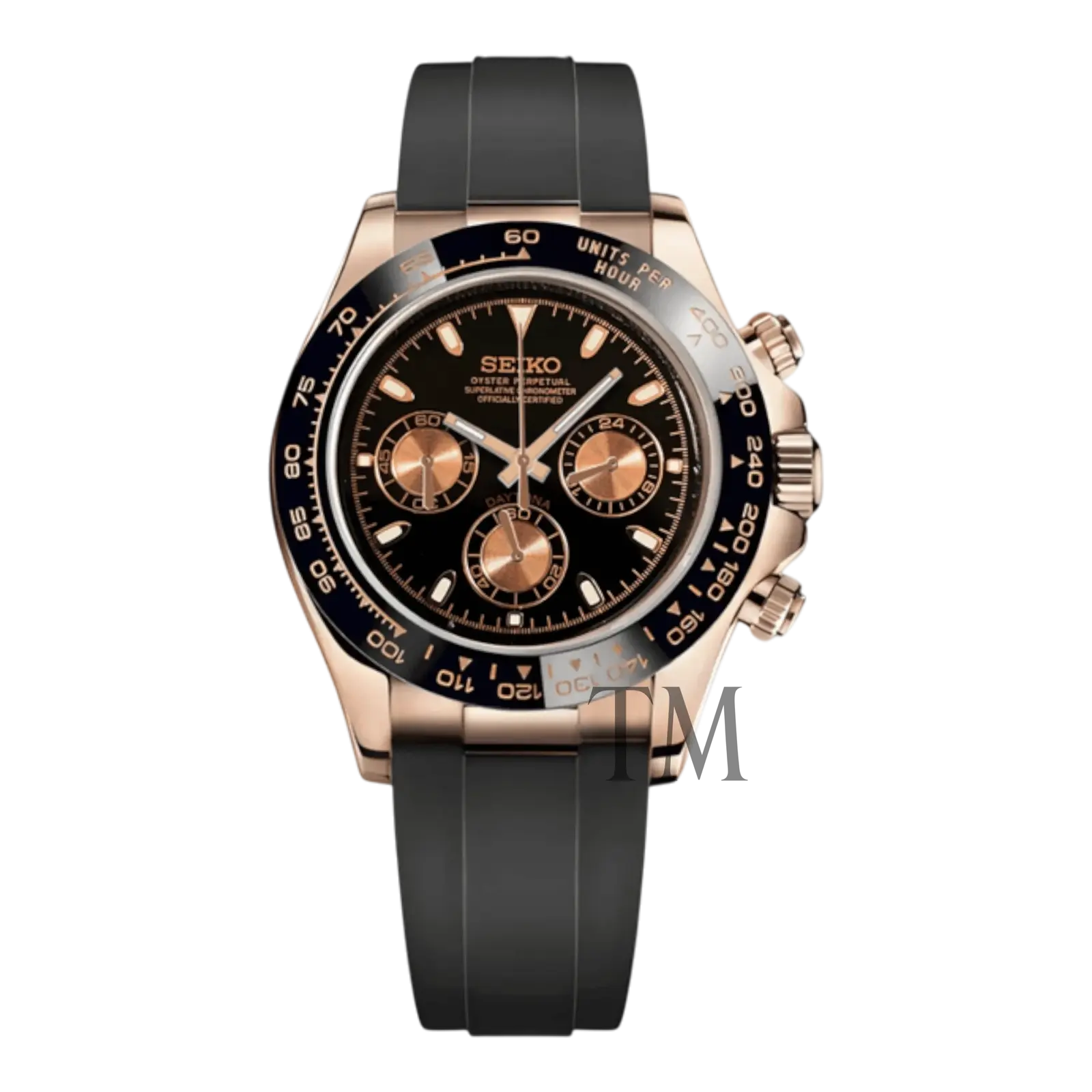 seiko-mod-daytona-rose-gold-black-401485-Photoroom