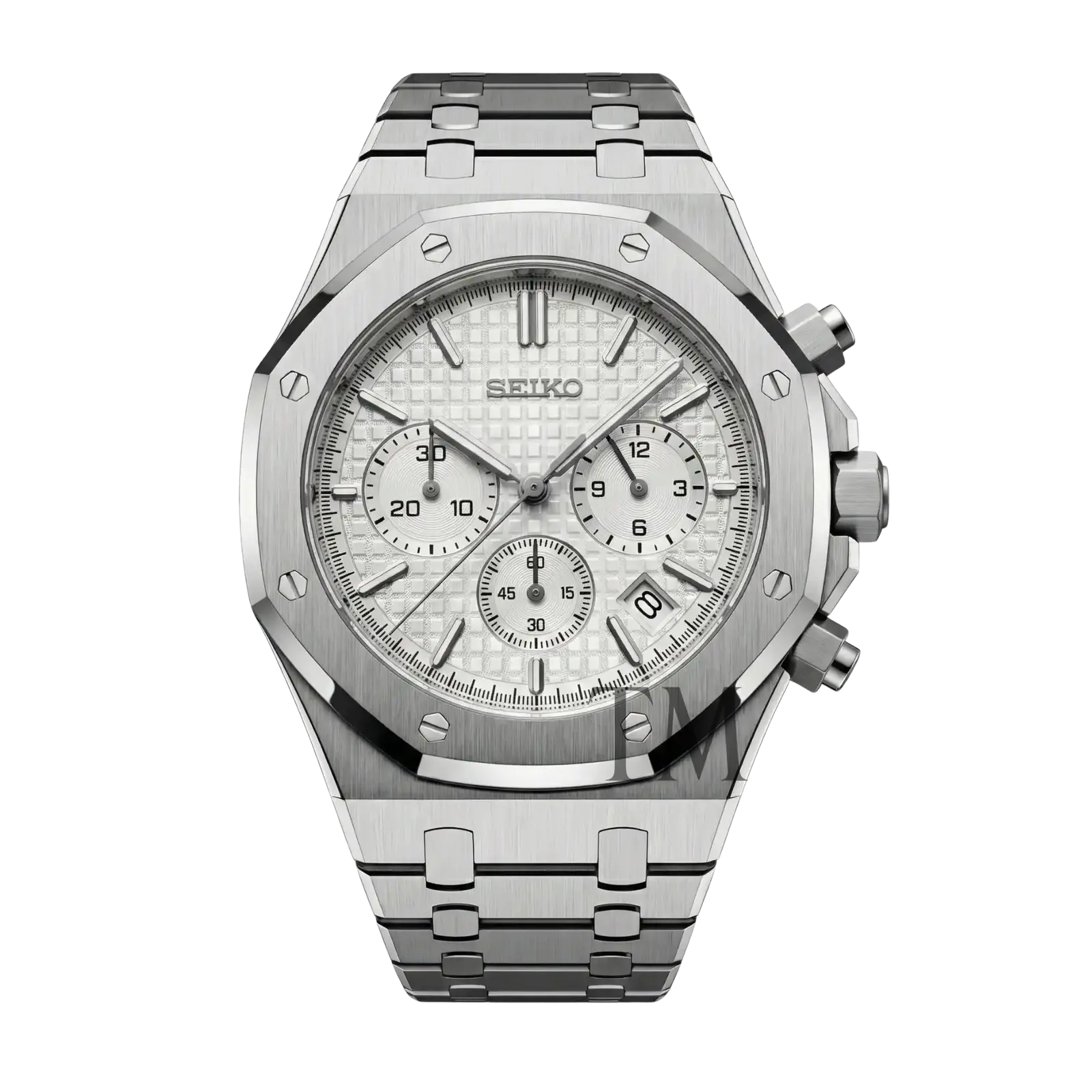 Royal Seikoak Chrono White_compressed